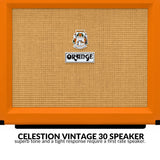 Orange Amps PPC112 60W Guitar Speaker Cabinet with 3ft Speaker Cable (2 Items)