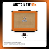 Orange Amps PPC112 60W Guitar Speaker Cabinet with 3ft Speaker Cable (2 Items)