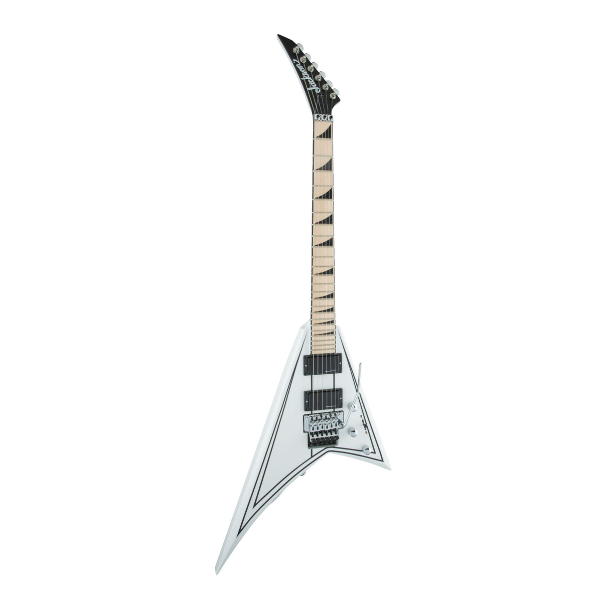 Jackson X Series Rhoads RRX24M 6 String Snow White with Black Pinstripes Guitar