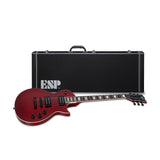 ESP LTD EC-256 Apple Red Satin Electric Guitar with Guitar Fit Case (2 Items)