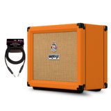 Orange Amplifiers Rocker 15 15W Combo Tube Guitar Amp with Guitar Cable Bundle