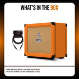 Orange Amplifiers Rocker 15 15W Combo Tube Guitar Amp with Guitar Cable Bundle
