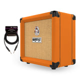 Orange Amplifiers Crush 12W Analogue Combo Amp with TS Guitar Cable Bundle