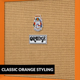 Orange Amplifiers Crush 12W Analogue Combo Amp with TS Guitar Cable Bundle