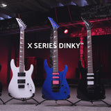 Jackson JS Series Dinky Minion JS1XM 6 String Snow White Electric Guitar Bundle