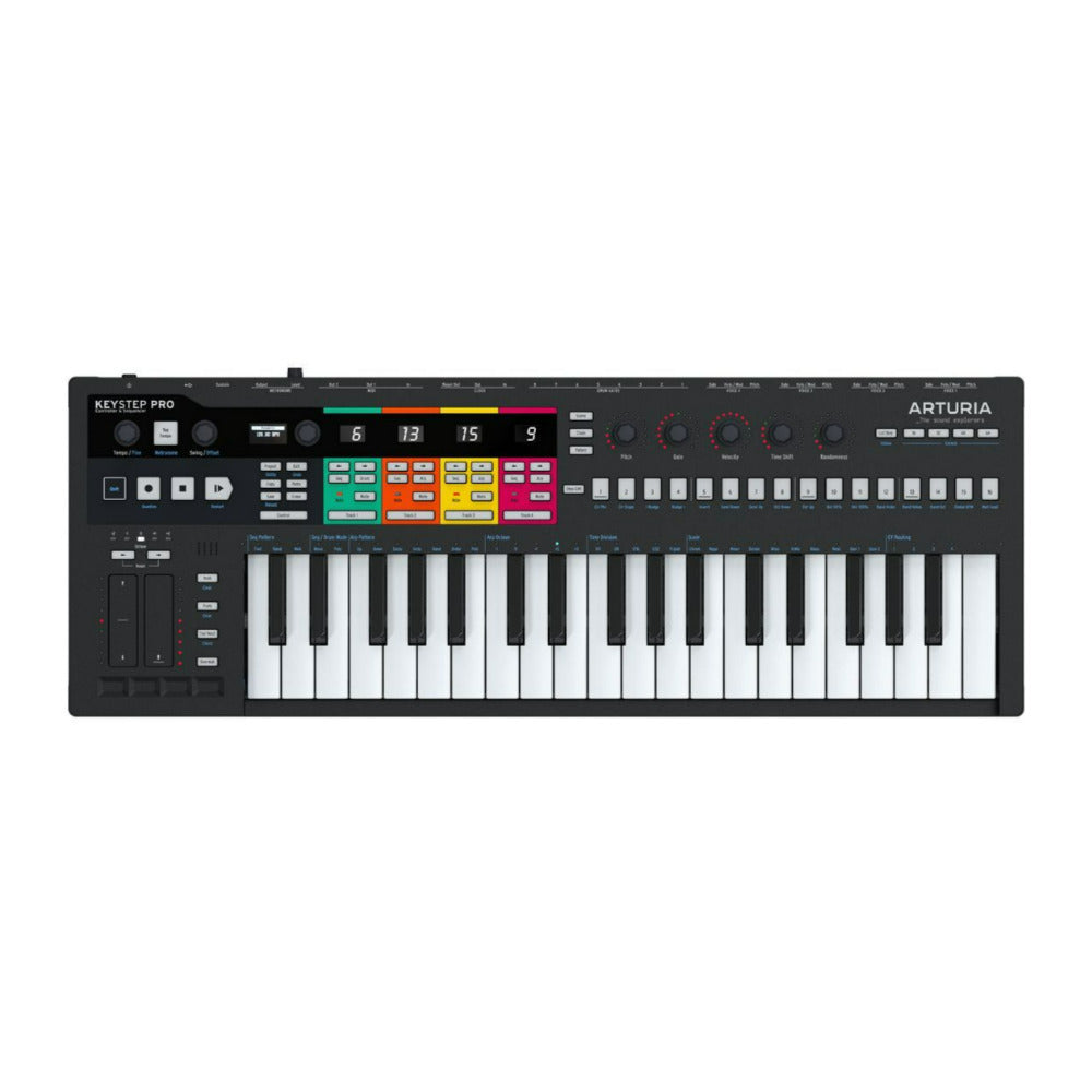 Arturia KeyStep Pro Black Edition Hardware Keyboard Controller with 37 Keys