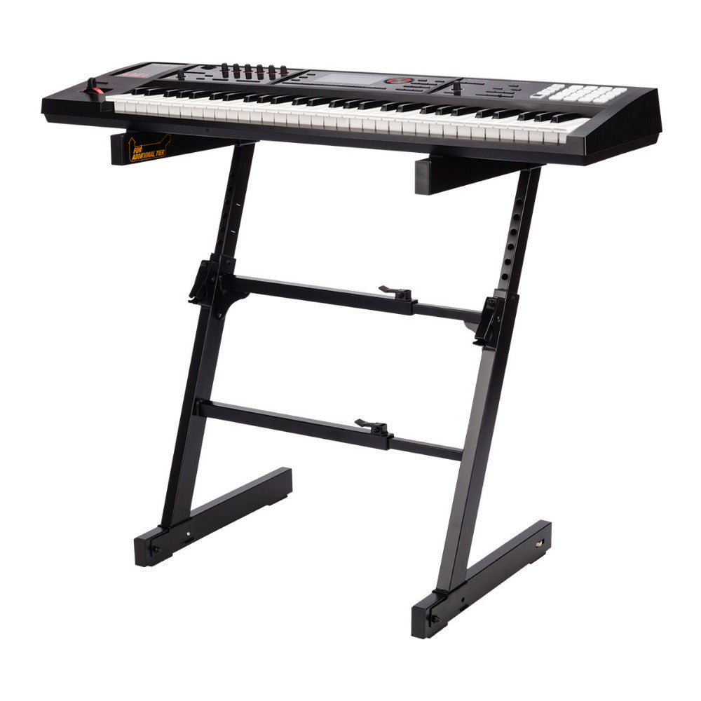Hercules Stands Z Style Black Keyboard Stand with AutoLock System