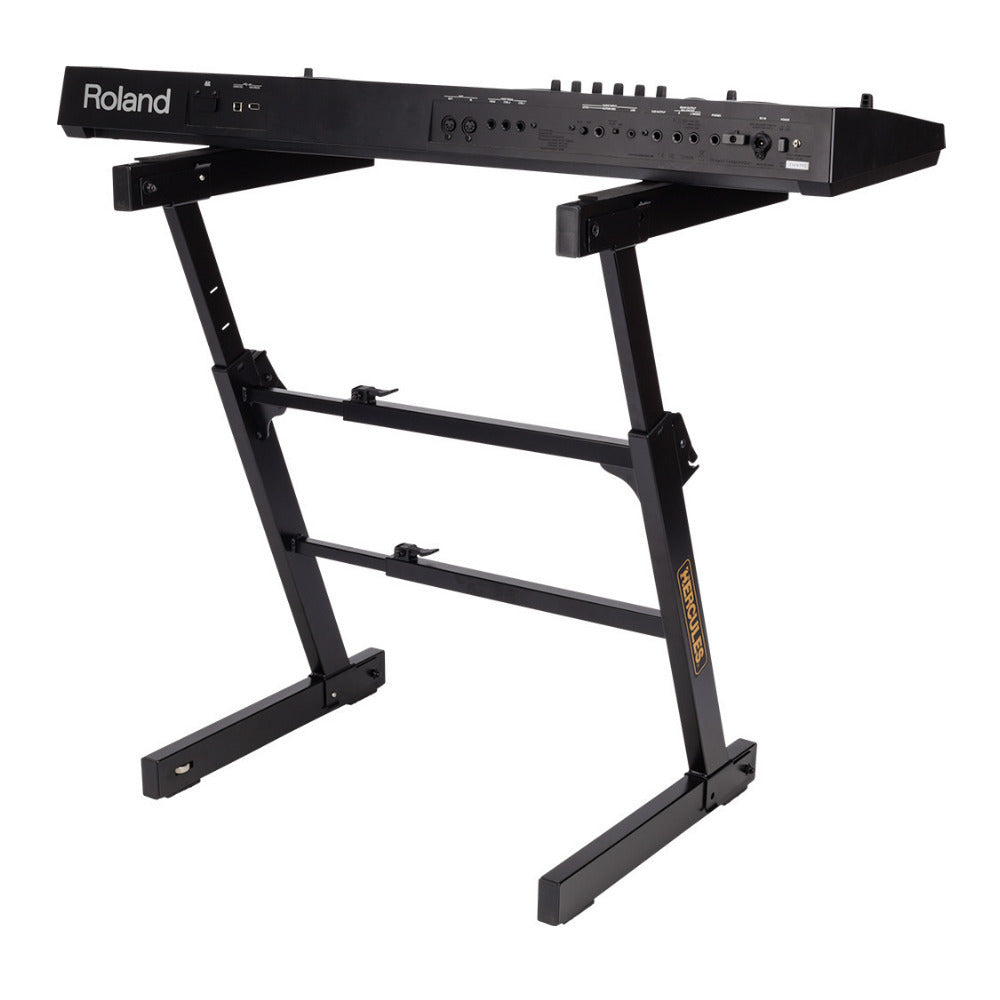 Hercules Stands Z Style Black Keyboard Stand with AutoLock System