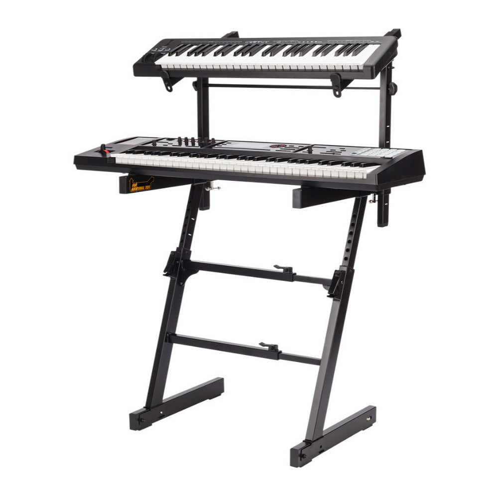 Hercules Stands Z Style Keyboard Stand with EZ LOK Tier and AutoLock System
