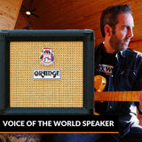 Orange Amplifiers PPC108 20W 1 x 8 Inch Black Speaker Guitar Cabinet Bundle