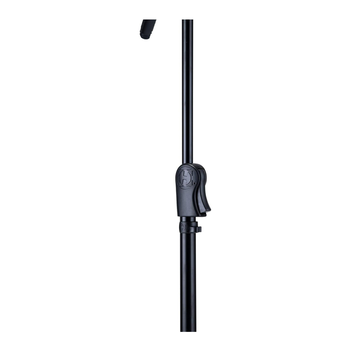 Hercules Stands EZ Clutch Tripod Base Black Microphone Stand with 2 In 1 Boom
