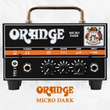 Orange Amplifiers Micro Dark Terror 20 Watt Tube Preamp Hybrid Amp Head Bundle