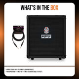 Orange Crush Bass 25 Combo Black Amplifier with 10ft Guitar Cable (2 Items)