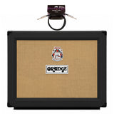 Orange PPC212OB 120W Open Back Cabinet (Black) with 3ft Speaker Cable (2 Items)