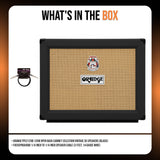 Orange PPC212OB 120W Open Back Cabinet (Black) with 3ft Speaker Cable (2 Items)