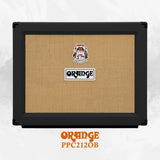 Orange PPC212OB 120W Open Back Cabinet (Black) with 3ft Speaker Cable (2 Items)