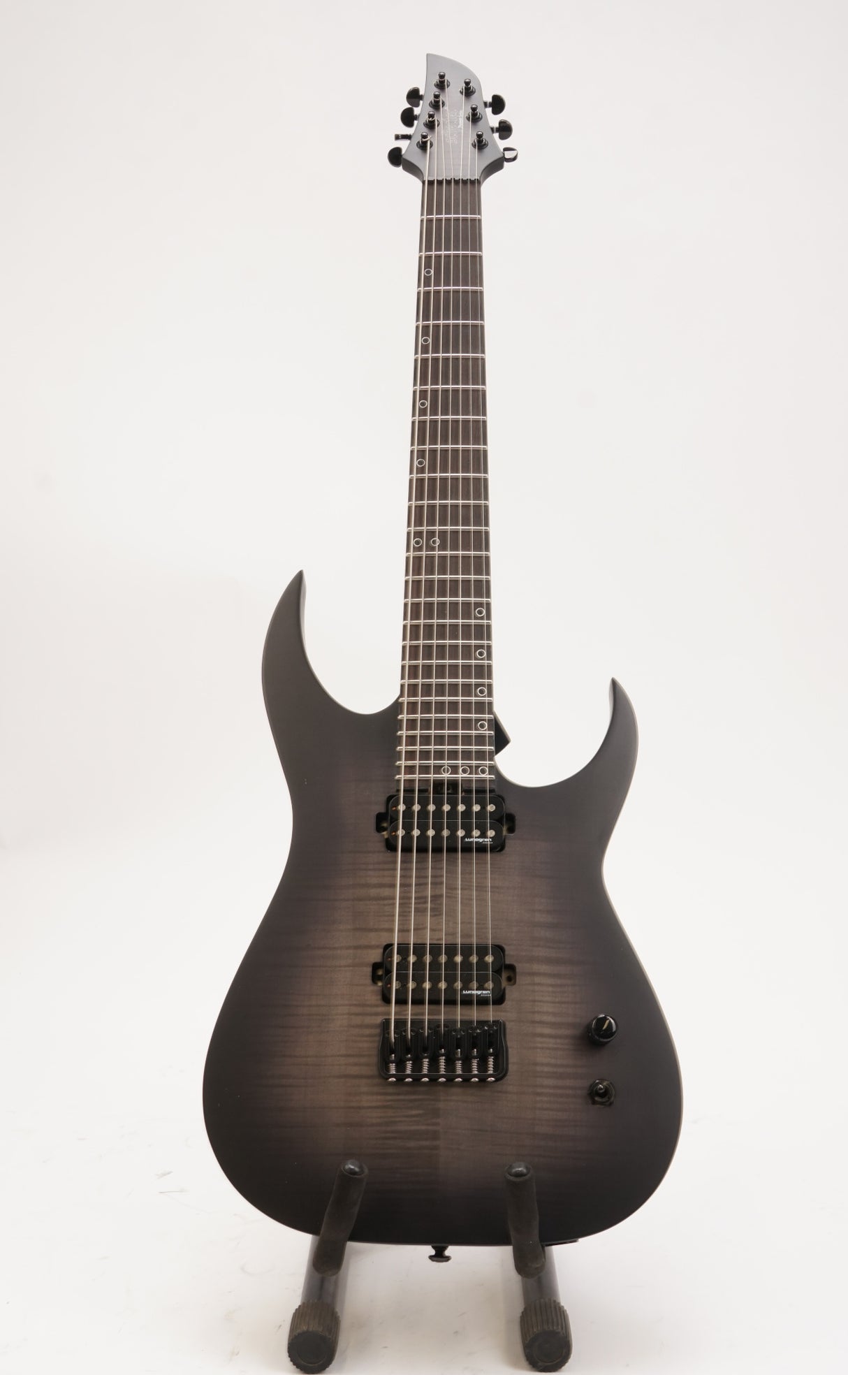 Schecter KM-7 MK-III Keith Merrow Legacy Electric Guitar (Transparent Black Burst) (Used)