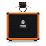 Orange OBC112 400W Bass Speaker Cabinet Bundle with 3ft Speaker Cable (2 Items)