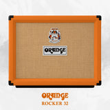 Orange Rocker 32 30W Combo Tube Guitar Amp with 10ft Guitar Cable (2 Items)
