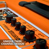 Orange Rocker 32 30W Combo Tube Guitar Amp with 10ft Guitar Cable (2 Items)