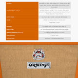 Orange Rocker 32 30W Combo Tube Guitar Amp with 10ft Guitar Cable (2 Items)