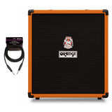 Orange Amps Crush Bass 50 1x12 in Combo Amp (Orange) with 10 ft Instrument Cable