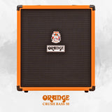 Orange Amps Crush Bass 50 1x12 in Combo Amp (Orange) with 10 ft Instrument Cable