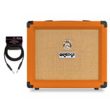 Orange Amps Crush 20 Analogue Combo Amplifier, 20W with 10 ft Instrument Cable