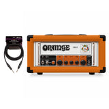 Orange Amps OR15 15W Single Channel Orange Guitar Amp Head and TS Cable Bundle
