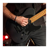 Charvel Pro Mod So Cal Style 2 24 HH HT CM 6 String Satin Black Electric Guitar