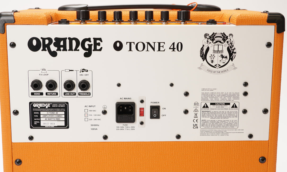 Orange O Tone 40w Combo Amplifier in Orange Tolex (Used)