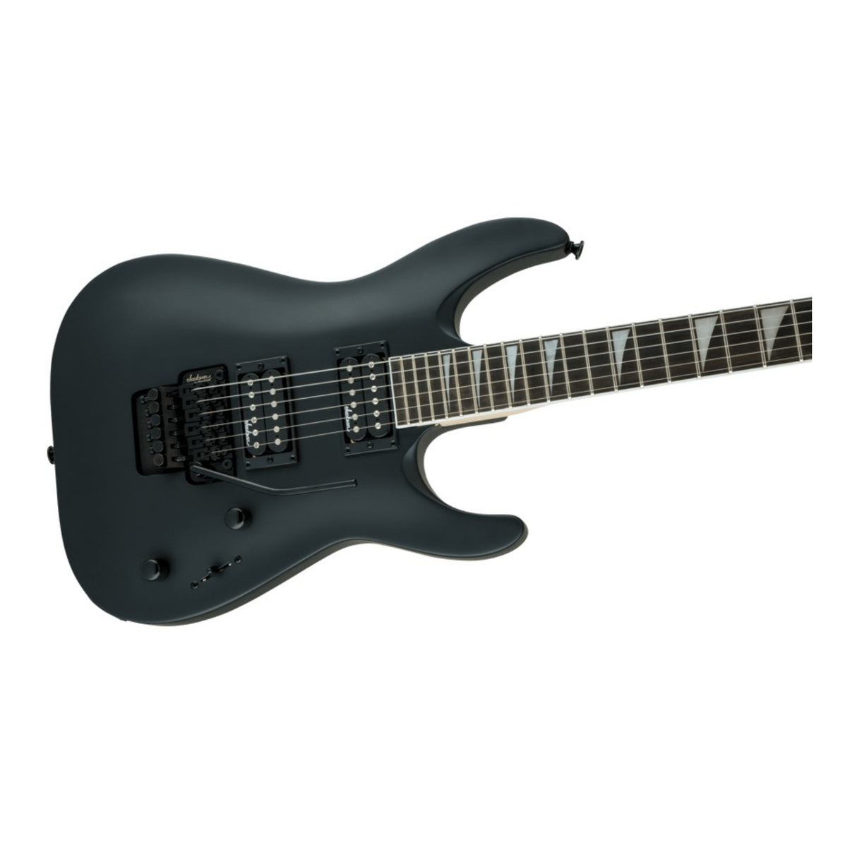 Jackson Guitars JS32 DKA Dinky Arch Top Electric Guitar, Poplar Body (Black)