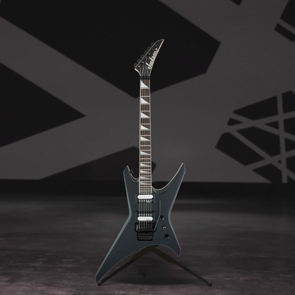 Jackson JS Series Warrior JS32 6 String Black Electric Guitar Bundle