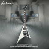 Jackson JS Series Rhoads JS32 6 String Right Handed Ivory Electric Guitar Bundle