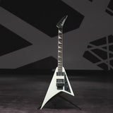 Jackson JS Series Rhoads JS32 6 String Right Handed Ivory Electric Guitar Bundle