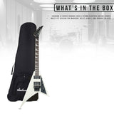 Jackson JS Series Rhoads JS32 6 String Right Handed Ivory Electric Guitar Bundle