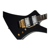 Jackson X Series Kelly Electric Guitar in Gloss Black and Laurel Fingerboard
