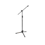 Hercules Ez Clutch Tripod Microphone Stand with 2-in-1 Hideaway Boom