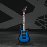 Jackson JS Series Dinky Minion JS1X 6 String Metallic Blue Burst Guitar Bundle