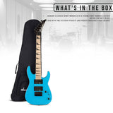 Jackson JS Series Dinky Minion JS1X Infinity Blue Electric Guitar Bundle