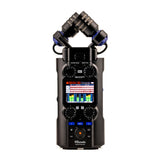 Zoom H5studio 6 Track Black Handy Recorder with 32 Bit Float Recording (Open Box)