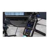 Zoom H5studio 6 Track Black Handy Recorder with 32 Bit Float Recording