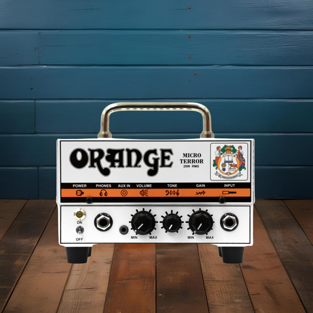 Orange Amps Micro Terror 20 Watt Tube Preamp Compact Tube Amp with Cable Bundle