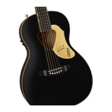 Gretsch G5021E Rancher Penguin Parlor 6 String Black Acoustic Electric Guitar