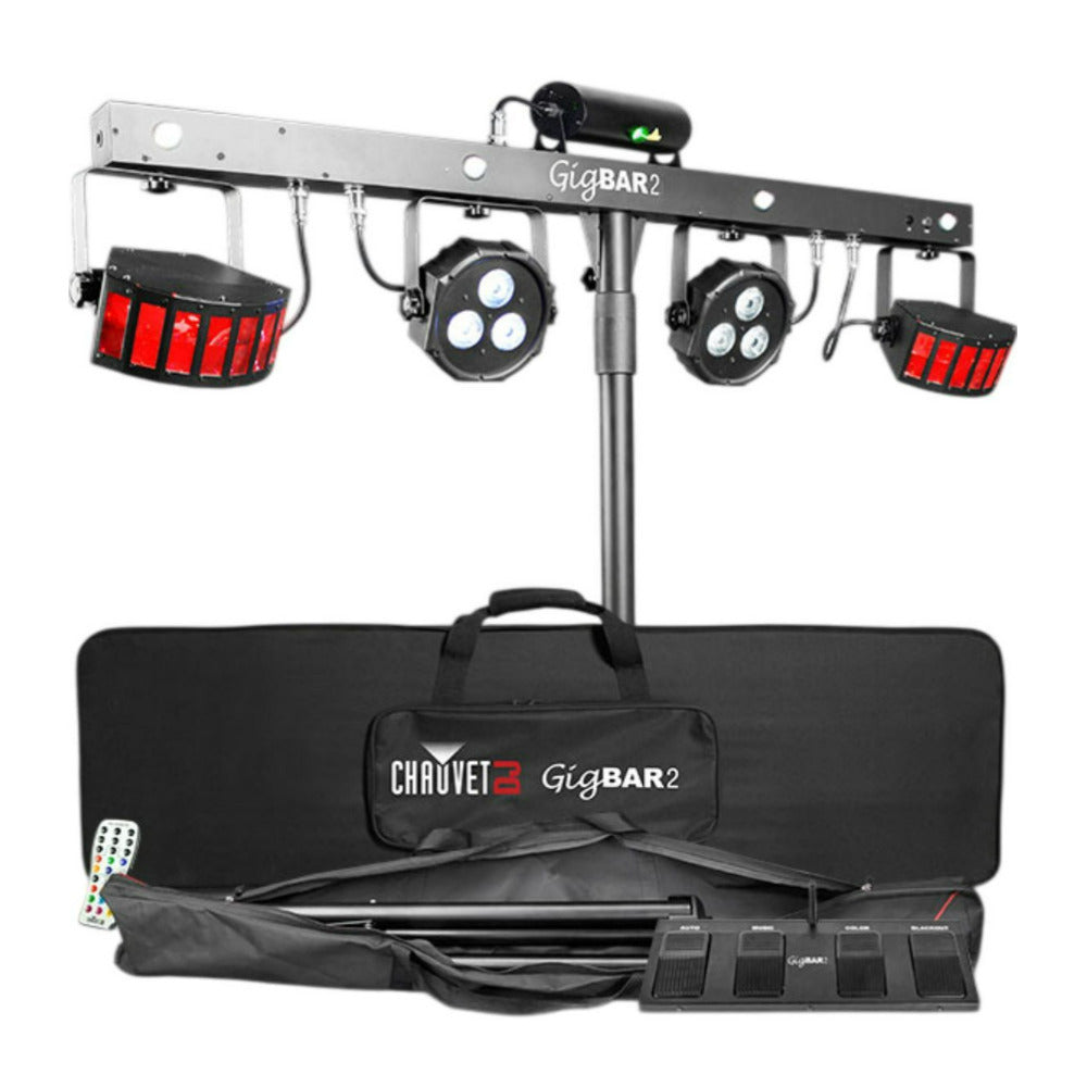Chauvet DJ GigBAR 2 Lighting System with LED Strobe Lights and 4 Light Effects