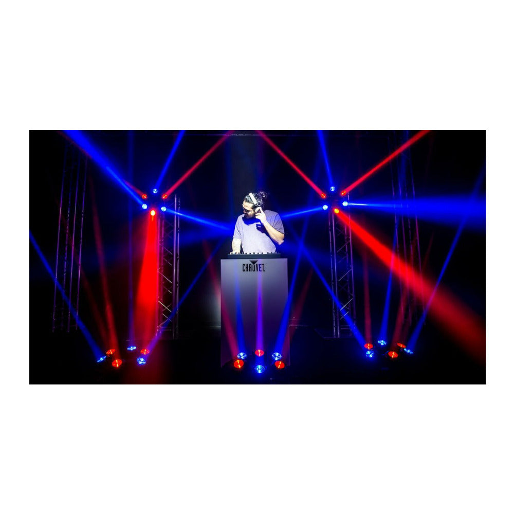 Chauvet DJ Helicopter Q6 Multi Effect Light with Adjustable RGBW Beams