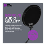 Samson Q2U Dynamic USB Mic with Shockmounts, Boom Arms, Pop Filters (3-pack)