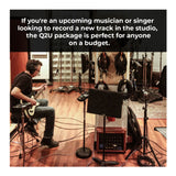 Samson Q2U Dynamic USB Mic with Shockmounts, Boom Arms, Pop Filters (3-pack)