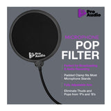 Samson Q2U Dynamic USB Mic with Shockmounts, Boom Arms, Pop Filters (3-pack)