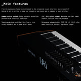 Arturia KeyLab 88 mk3 88 Key Weighted Black Keyboard Controller Bundle